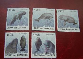 Komory 2009 MNH Fauna Zwierzęta Morskie Dugong