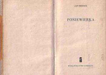 (8806) PONIEWIERKA – JAN BRZOZA