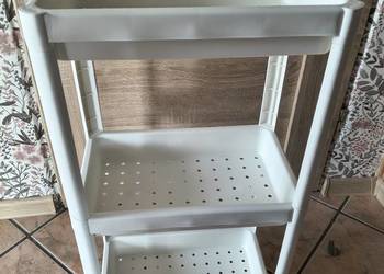 Regał biały plastikowy Ikea