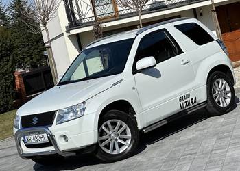 Suzuki Grand Vitara~1.6B~3d~4x4~190tys / km~Skóry~Navi~GrzanyFot.~Full