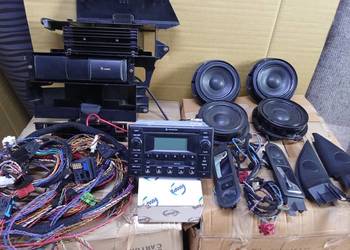 VW Passat B5 fl/ radio USA głośniki wzmacniacz zmieniarka wiązka komplet