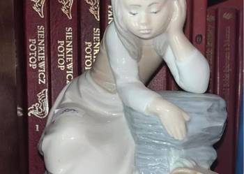 Oj ! MLEKO się wylało.Figurka dziewczynki, NAO Lladro