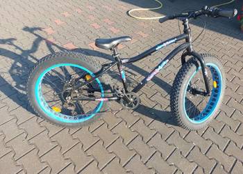 Rower młodzieżowy wyczynowy super duże opony BMX MONSTER X RIDER