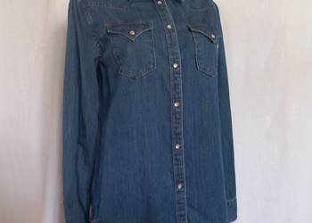 Koszula damska Jeans ciemny r. L bawełna NOWA