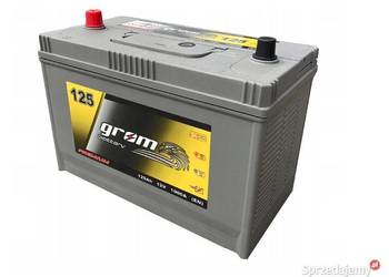 Akumulator GROM Premium 12V 125Ah 1000A CAT