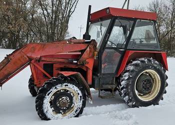 ZETOR 7245 Z ŁADOWACZEM CZOŁOWYM
