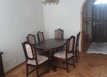 Komplet: stół + 6 krzeseł
