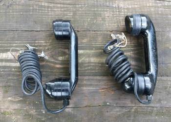 WW2 Amerykański wojskowy telefon bezbateryjny TS10 zestaw 2 szt.