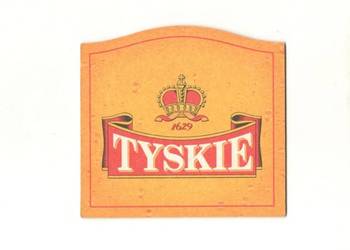 Tyskie - podstawka do piwa. Nr . 31.