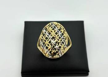 Nowy Złoty pierścionek pr 585 3,31g (Rozmiar 23)