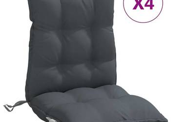 vidaXL Poduszki na krzesła z niskim oparciem, 4 szt(SKU:377672)
