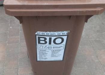 Pojemnik na śmieci Bio 120l.