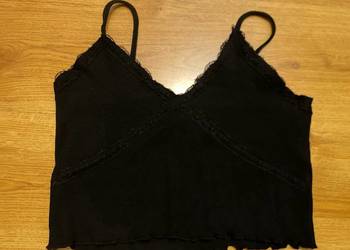 Bluzka na ramiączkach koronkowa m/l