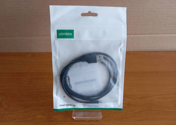 [NOWY] Kabel Ugreen Nickel Plating USB-A/USB-C [1m]