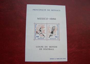 Monako 1986 MNH Sport Piłka nożna MŚ Mexico 86