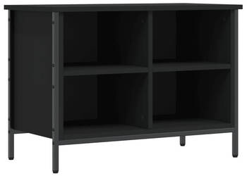 Szafka na buty czarna 69x35x50 cm materiał drewnopochodny WM-831833