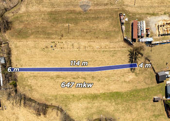 DZIAŁKA BUDOWLANA CHOCHOŁÓW | 647m2