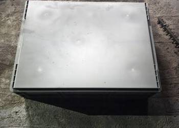 Pojemnik przemysłowe skrzynie magazynowe pojemniki  wtrzymałe BMW 80x58cm