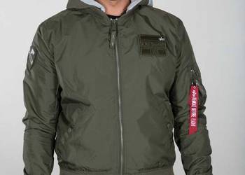 Alpha Industries kurtka z kapturem MA-1 TT CUSTOM oliwka