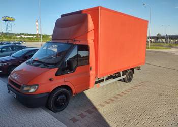 FORD TRANSIT 2,4TDDI Kontener most na bliżniaku 420x200x200