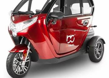 Skuter elektryczny zabudowany MICRO CAR BILI BIKE CITY GO czerwony  Raty