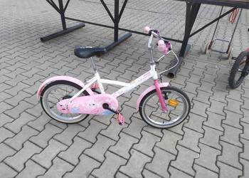 Rower 16" dla dziewczynki btwin Princessa w pełni sprawny.