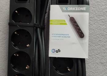 Listwa zasilająca 4 gwiazdkowa z przełącznikiem