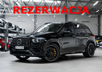 Mercedes GLE 63 AMG S 612KM. Ceramika. Burmester High-End. Masaże. Hak. Gw…