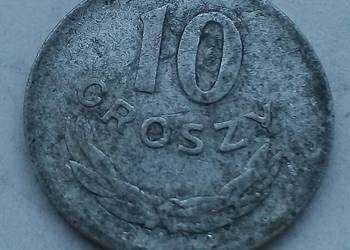 POLSKA-10 GROSZY-1962 r-bz-AL-RZADKA