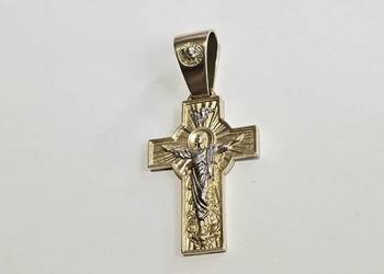 Złoty Krzyżyk Męski waga 10.50 gr Piękny Nowy Okazja