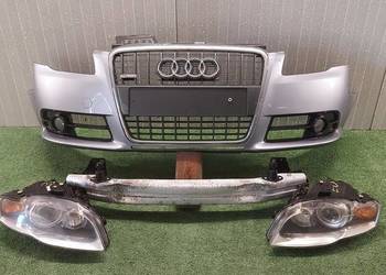 ZDERZAK PRZÓD AUDI A4 B7 S-LINE LAK: LY7H