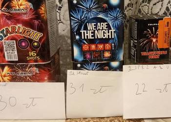 Spszesam sylwestrowe fajerwerki