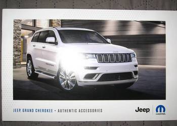 JEEP Grand Cherokee Authentic Accessories - prospekt katalog