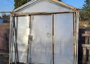 Solidna szklarnia / tunel ogrodowy z drzwiami