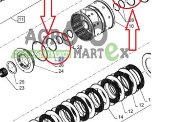 5168345 USZCZELKA CNH