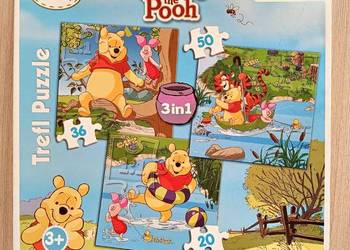 Trefl Puzzle Kubuś Puchatek Disney 3 w 1