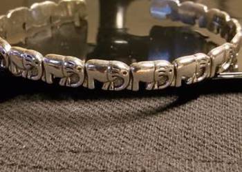 Bransoletka grawer S925