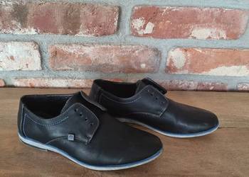 Czarne półbuty *Haver