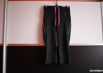 rybaczki legginsy spodnie h&m sport xs 34 bieganie rower gór