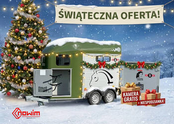 Przyczepa do koni Debon Gold 3 nowa prezent okazja DMC 2600 kg