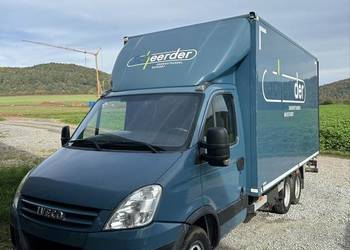 Iveco Daily ciągnik siodłowy + naczepa Veldhuizen winda 1500kg zamiana