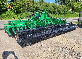 brona talerzowa hydrauliczna JANPOL SHREK 4/5/6m 560 talerz HIT daszek 600