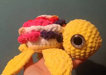 Żółwik na szydełku