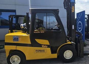 Yale GLP55VX 5.5T LPG przesuw boczny + pozycjoner triplex