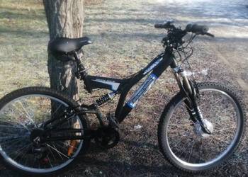 Rower elektryczny amortyzowany