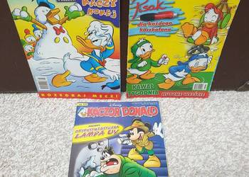 Kaczor Donald - zestaw 3 komiksów - 2005 rok