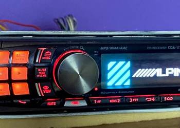////ALPINE CDA-117RI Uszkodzone, na części lub do naprawy