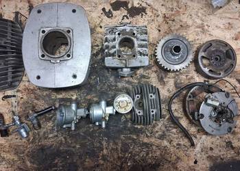 Części wsk 125/175 romet ogar cylinder głowica gaźnik kranik zapłon