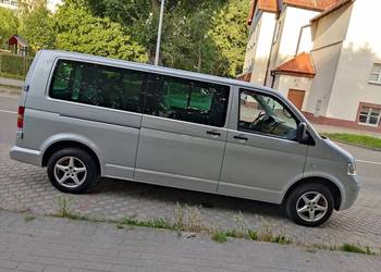 Long VW T5 r2009. poj 1.9tdi 9osob,skrz manual. opłaty,