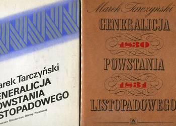 Generalicja Powstania Listopadowego - Marek Tarczyński 2 wydania